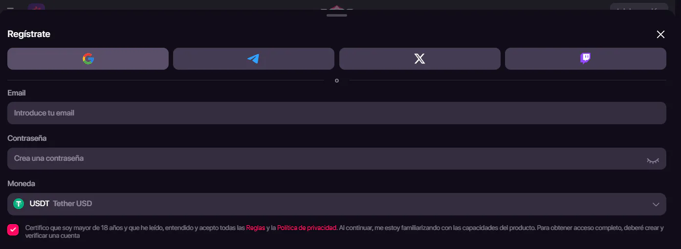 Imagen editorial sobre registro y verificación de cuenta
